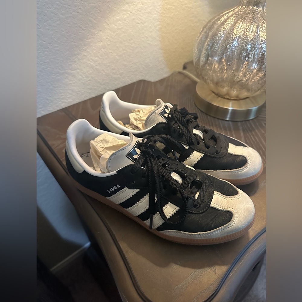 adidas Samba Black White Women's Sneakers